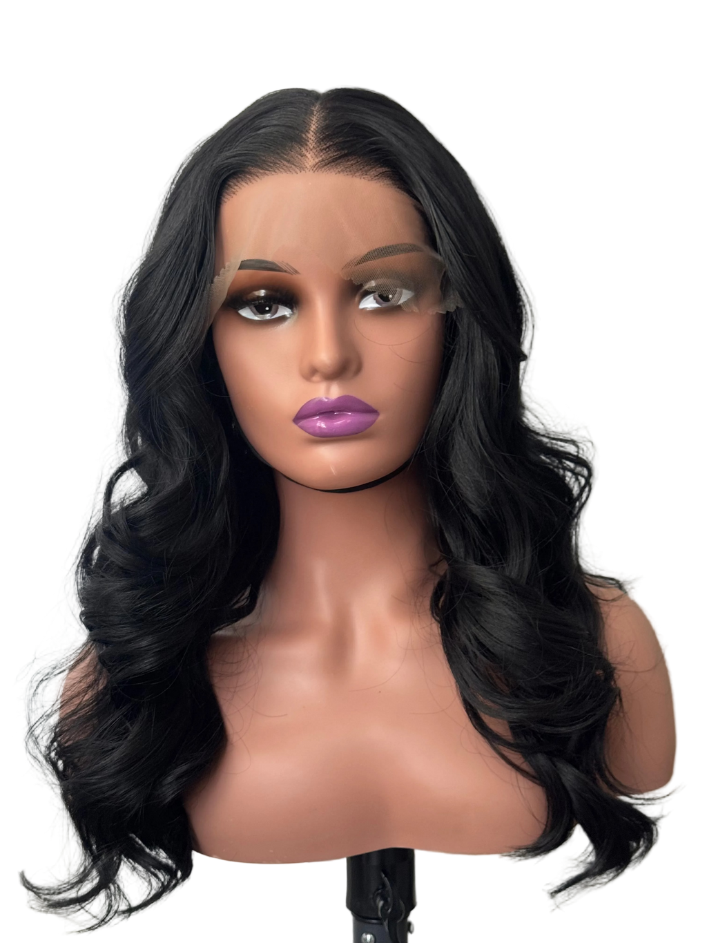 Liv — Black Loose Wavy | Ready To Wear Lace Front Wig