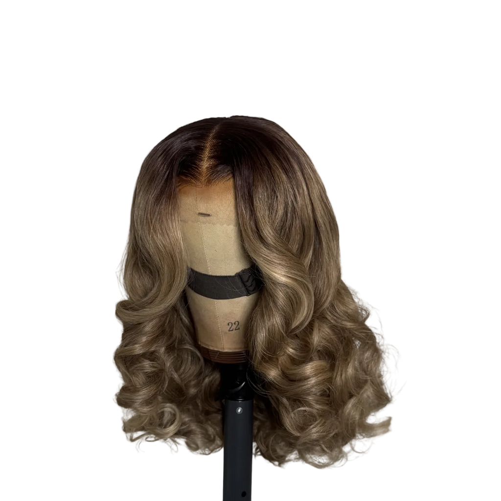 Caris Blonde — Voluminous Bouncy Body Wave  | Pre Styled Lace Front Wig