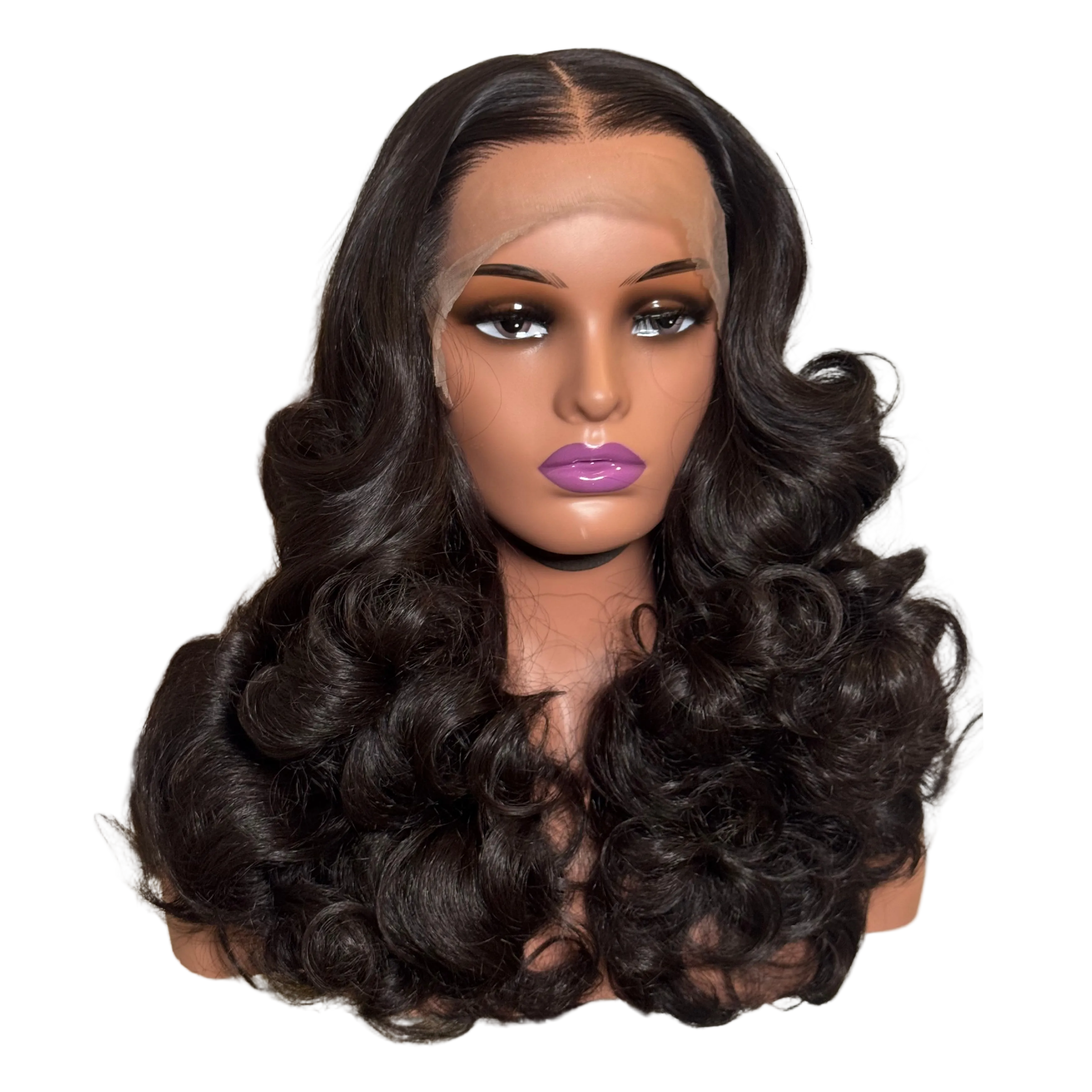Caris - Voluminous Bouncy Body Wave | Pre Styled Lace Front Wig