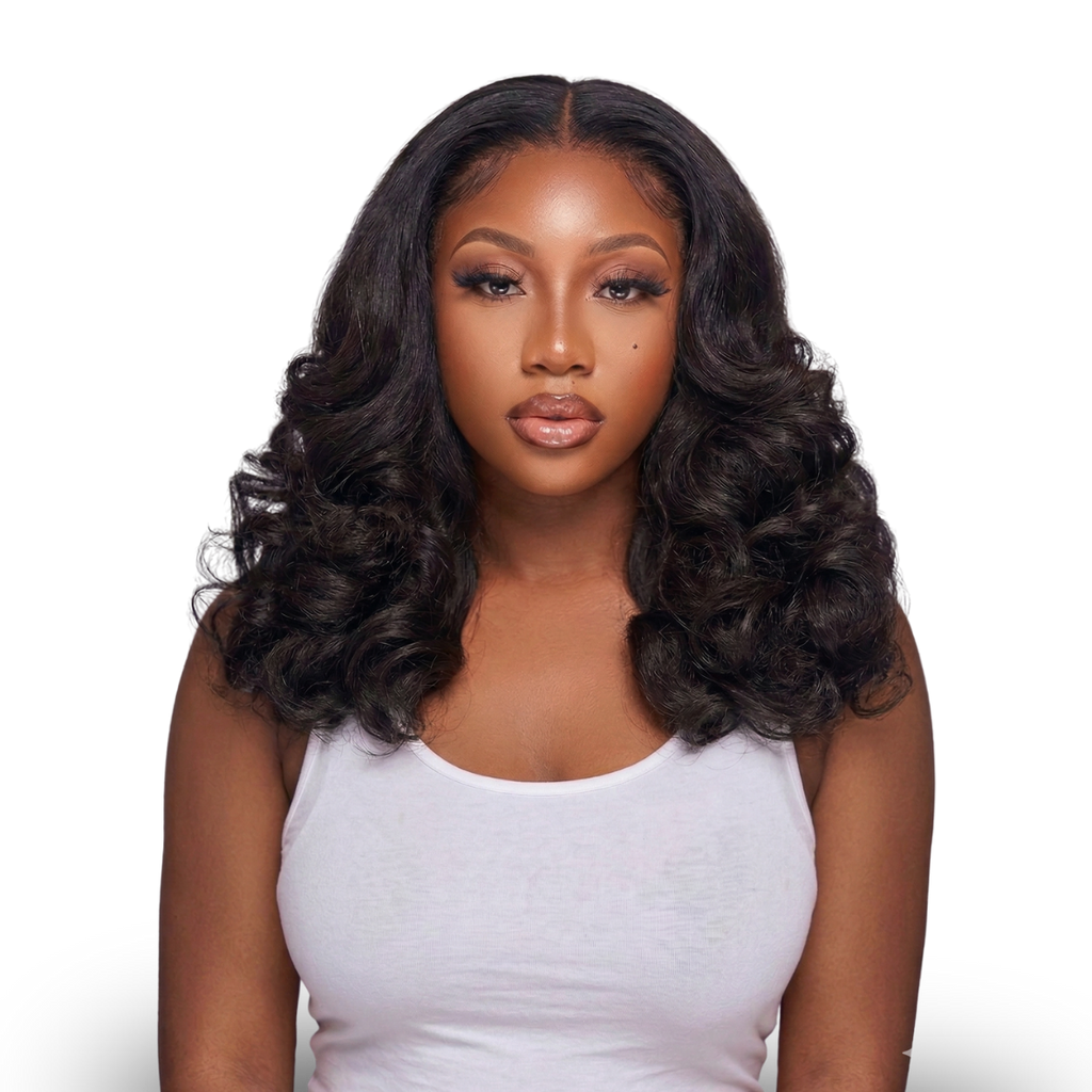 Caris - Voluminous Bouncy Body Wave | Pre Styled Lace Front Wig