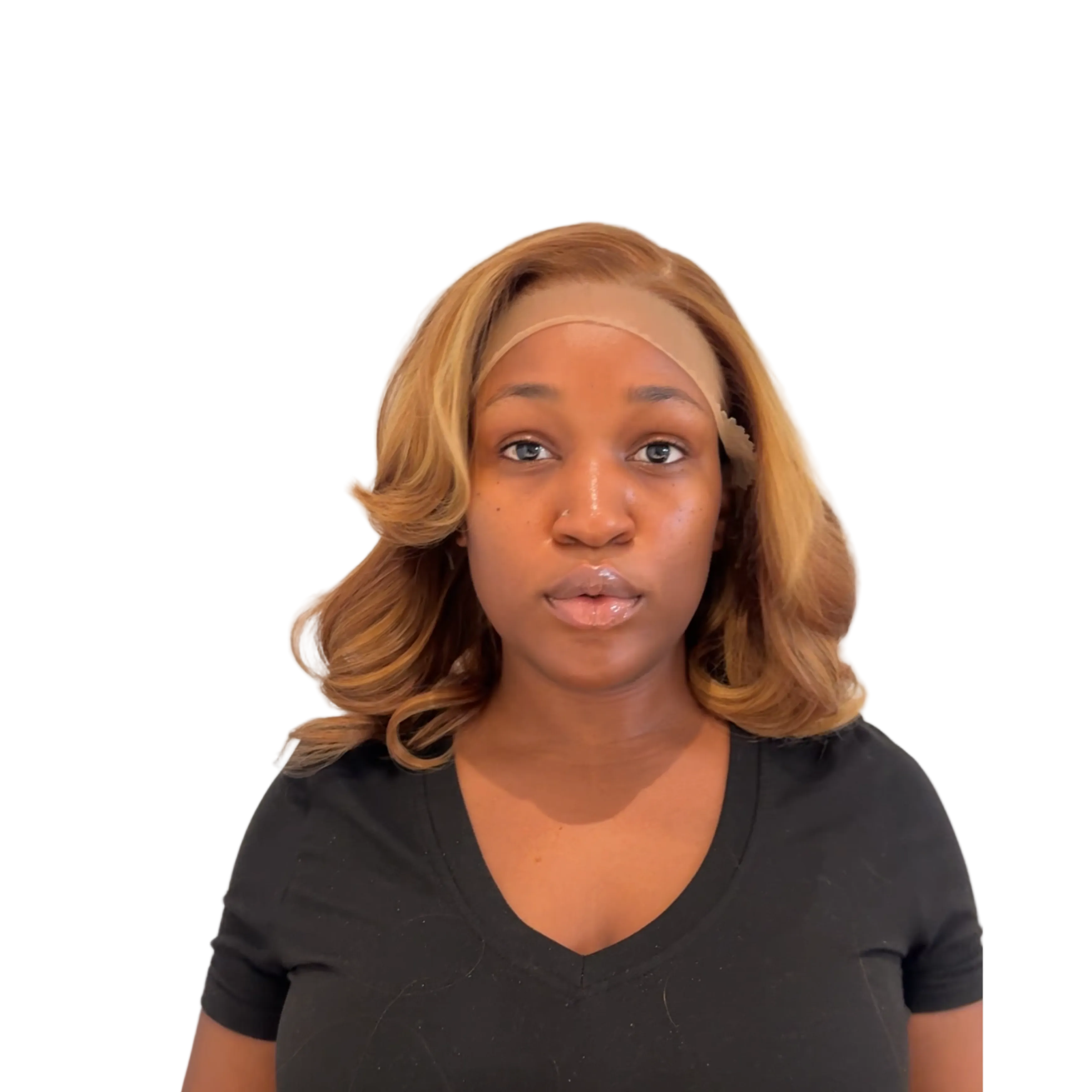 Zoe — Honey Brown Bouncy Bob | Pre Styled Lace Front Wig